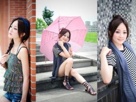 春季穿裙子,头发你就这样扎。_头发怎么长得浓密